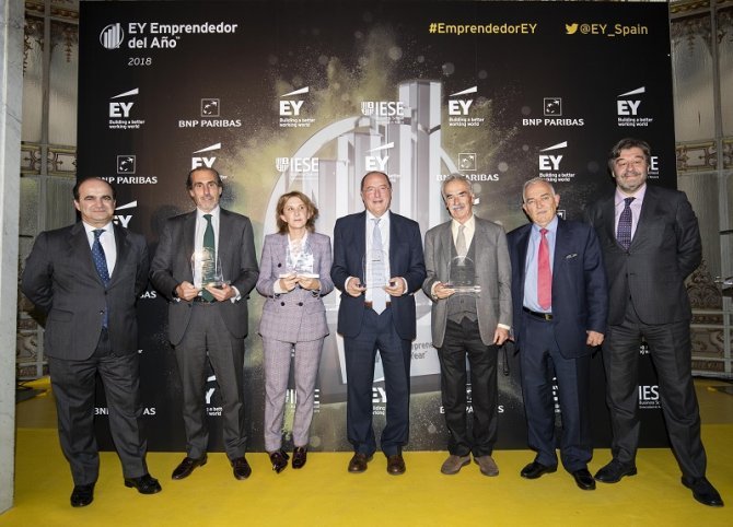 El Premio a Emprendedor del Año de EY ya tiene sus tres finalistas