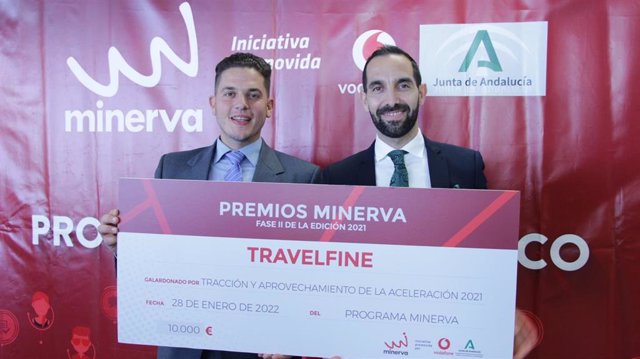 El Programa Minerva premia el proyecto de plataforma digital de seguros de viaje de Travelfine, startup de Sevilla